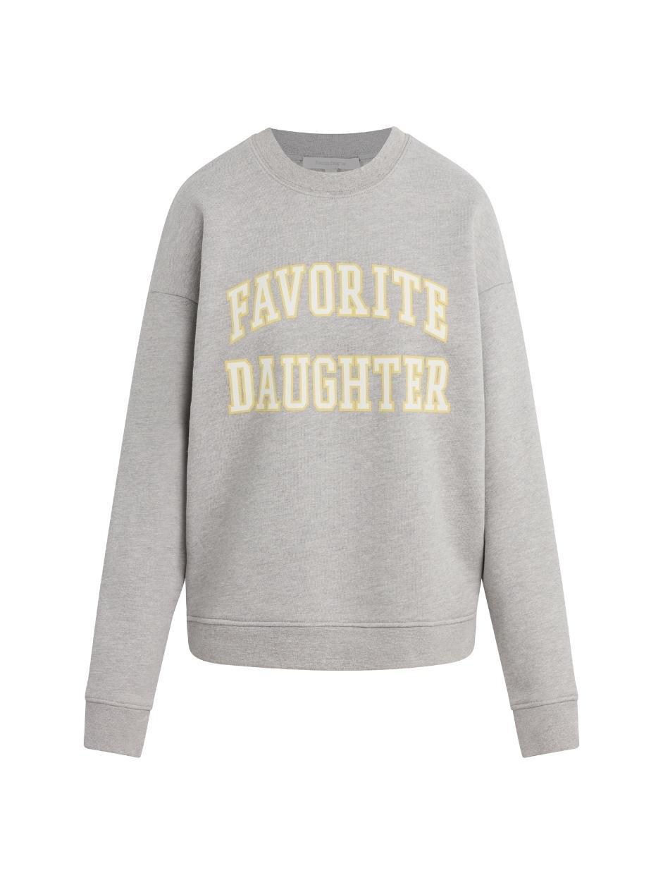 The Collegiate Sweatshirt - Heather Grey/Golde