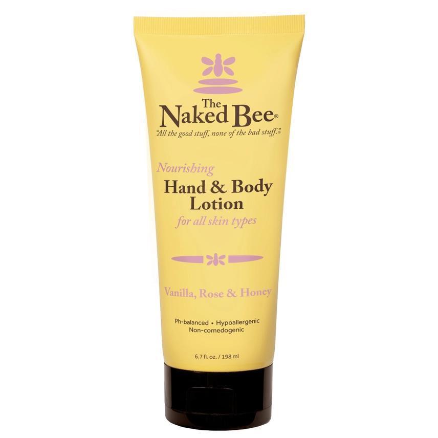 Vanilla, Rose & Honey Hand & Body Lotion 6.7 oz Tester
