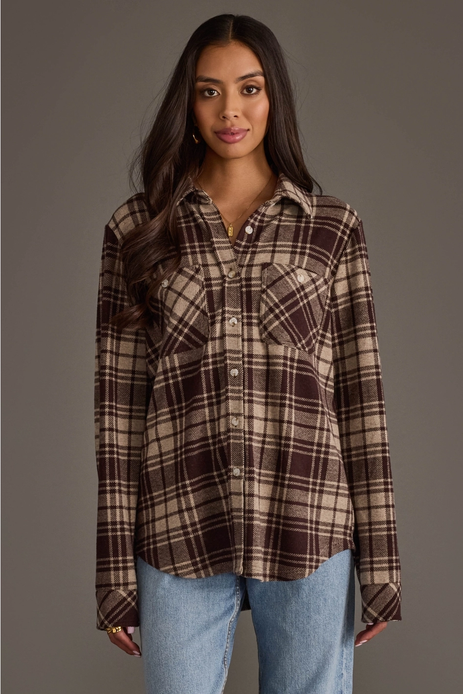 Plaid Button Up