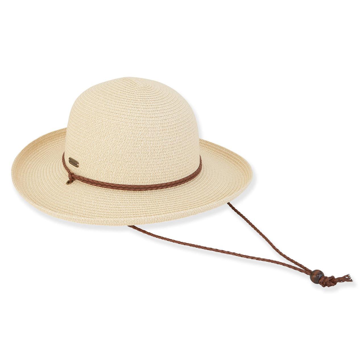 Paperbraid Upbrim Hat Brim 3.5" - Tan