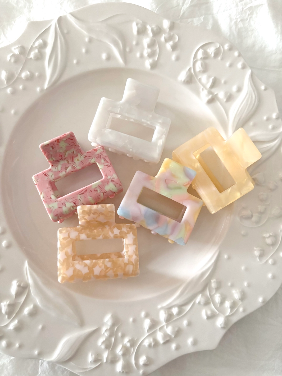 Acetate 2" Essential Hair Clips