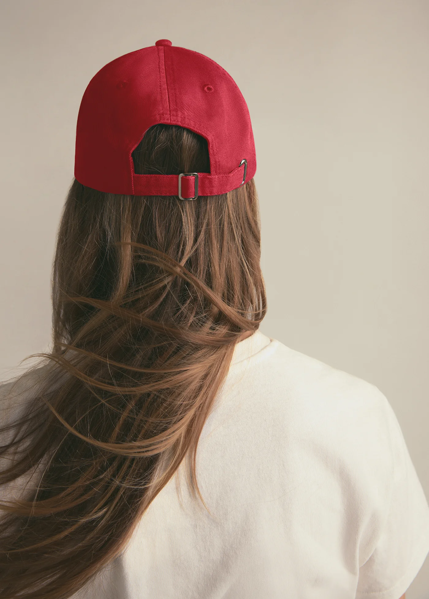 Classic Logo Baseball Hat - Red/White