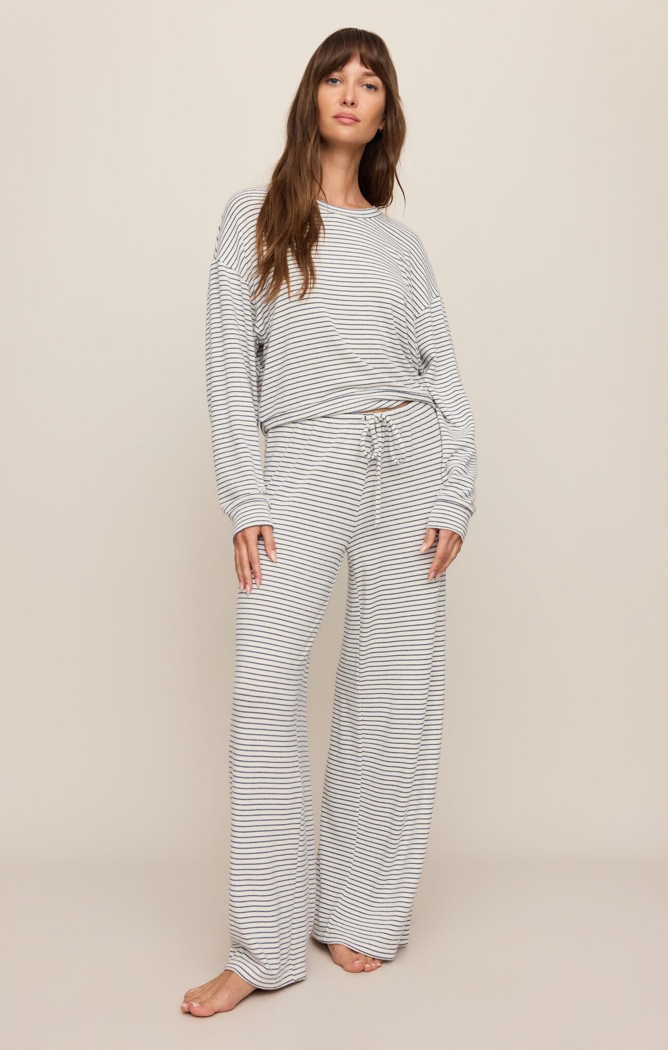 Classic Stripe Pant - Eclipse