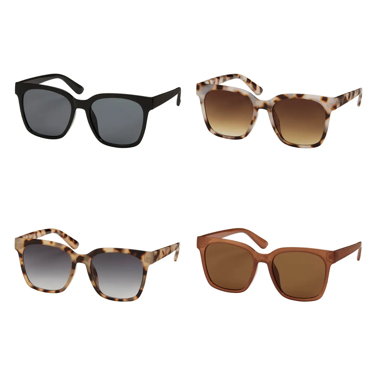 Rose Perfect Square Sunglass