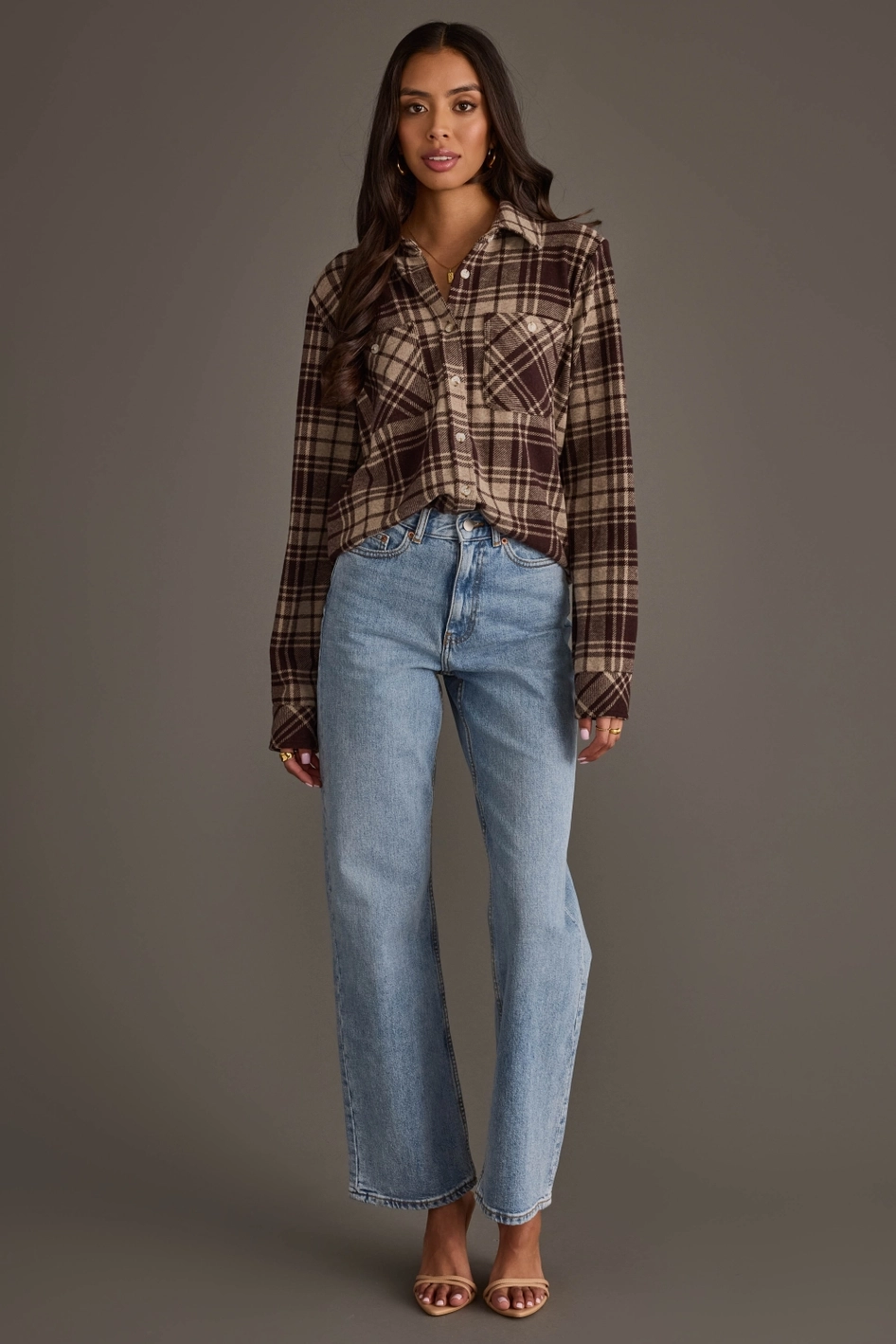 Plaid Button Up