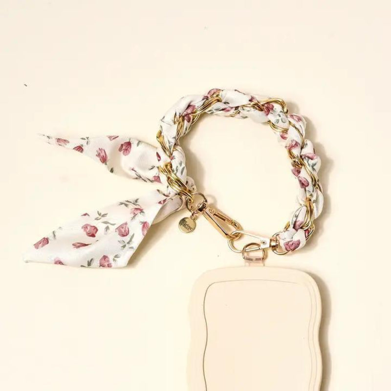 The Darling Effect Call Me Later Phone Scarf Garden Party