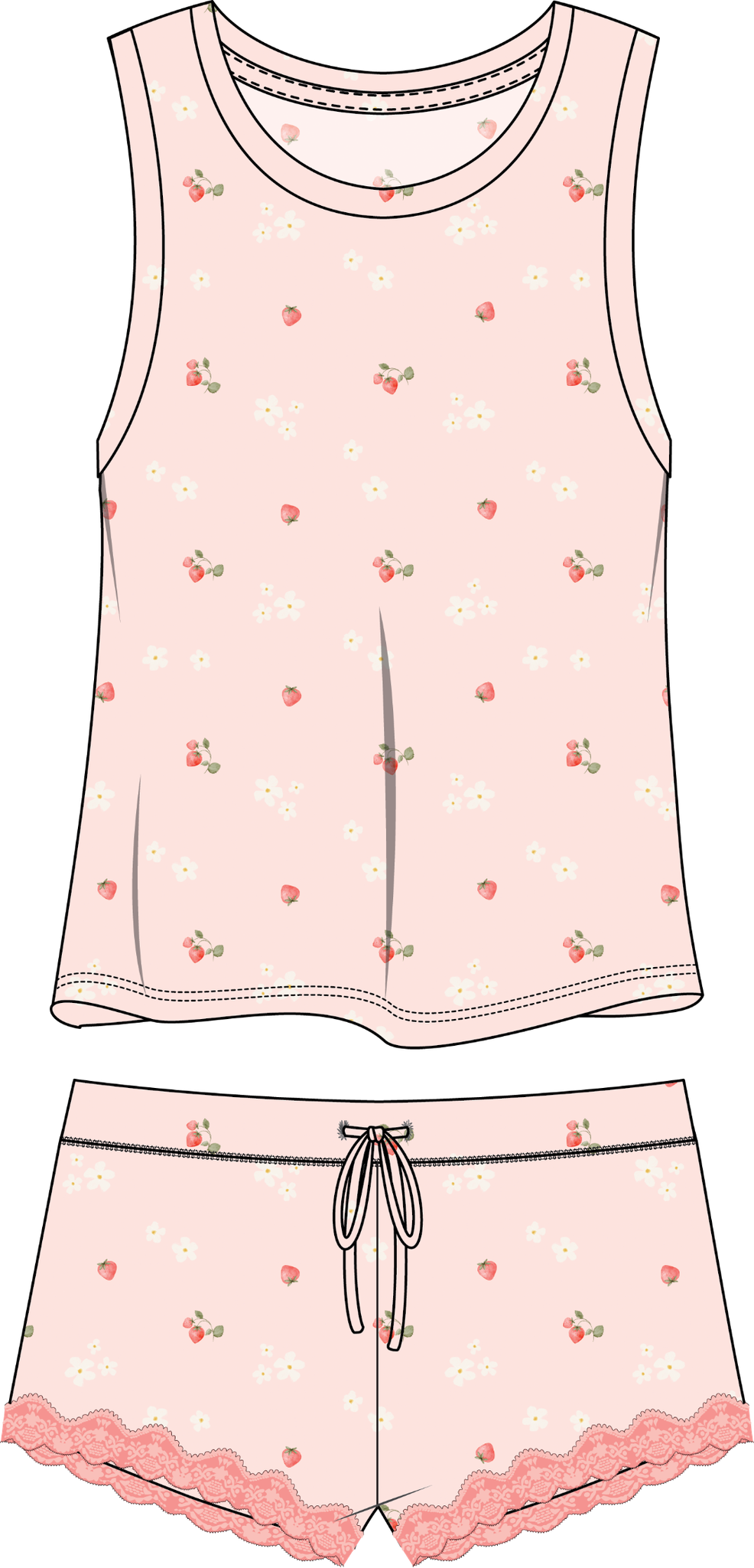All American Shortie Bottom