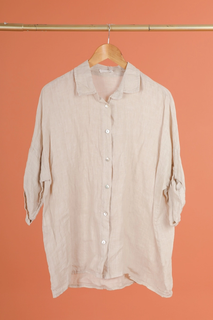 Button Up Linen Shirt