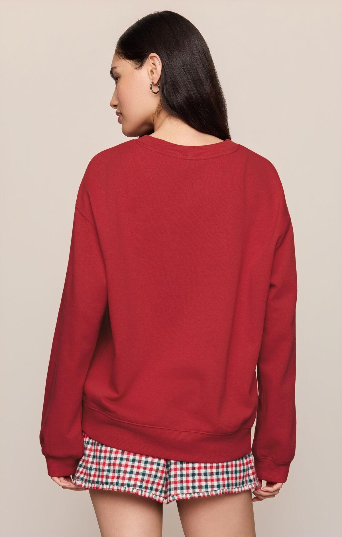 Holiday Sweatshirt - Ruby Red