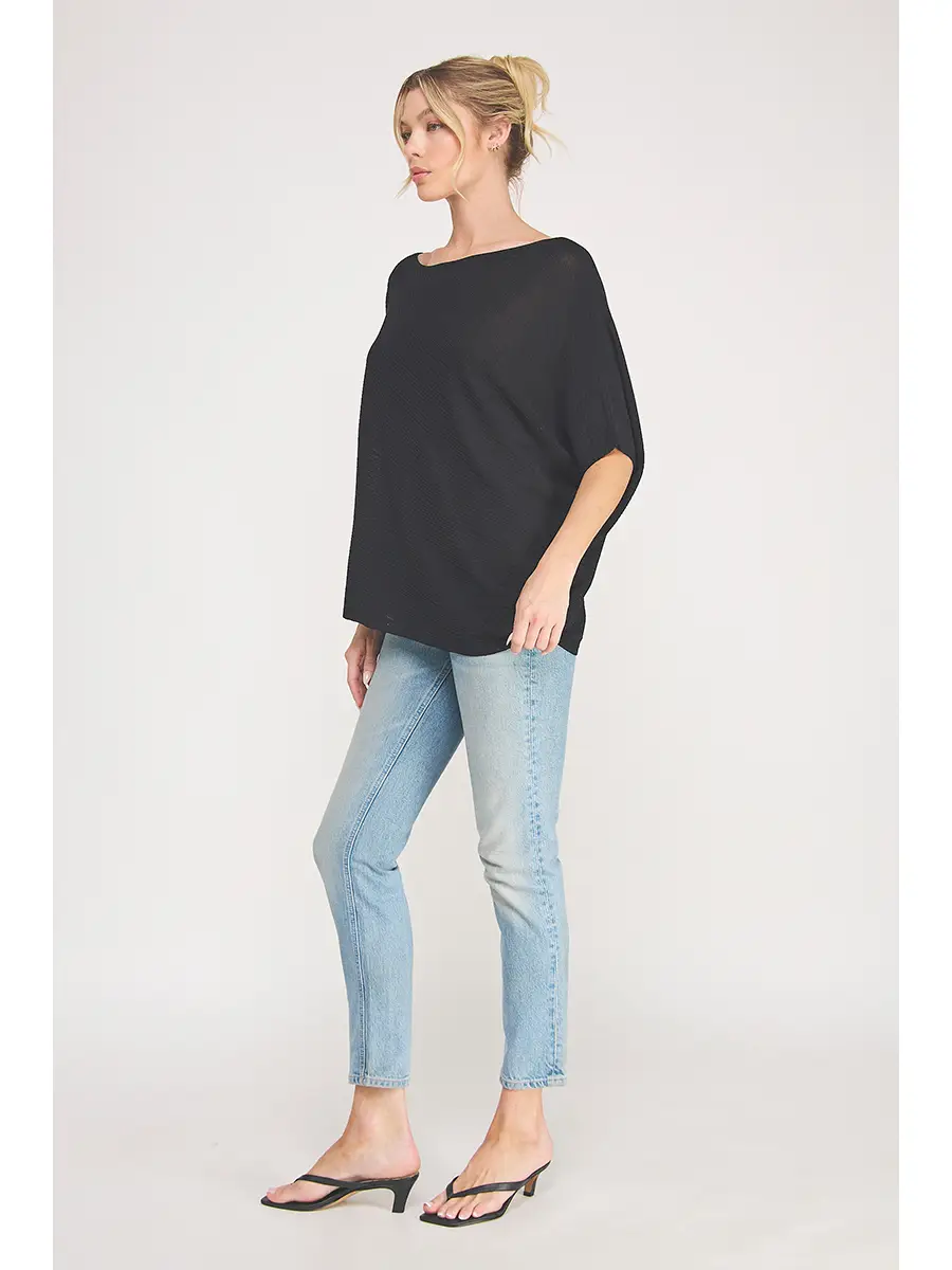 Knit Off Shoulder Top