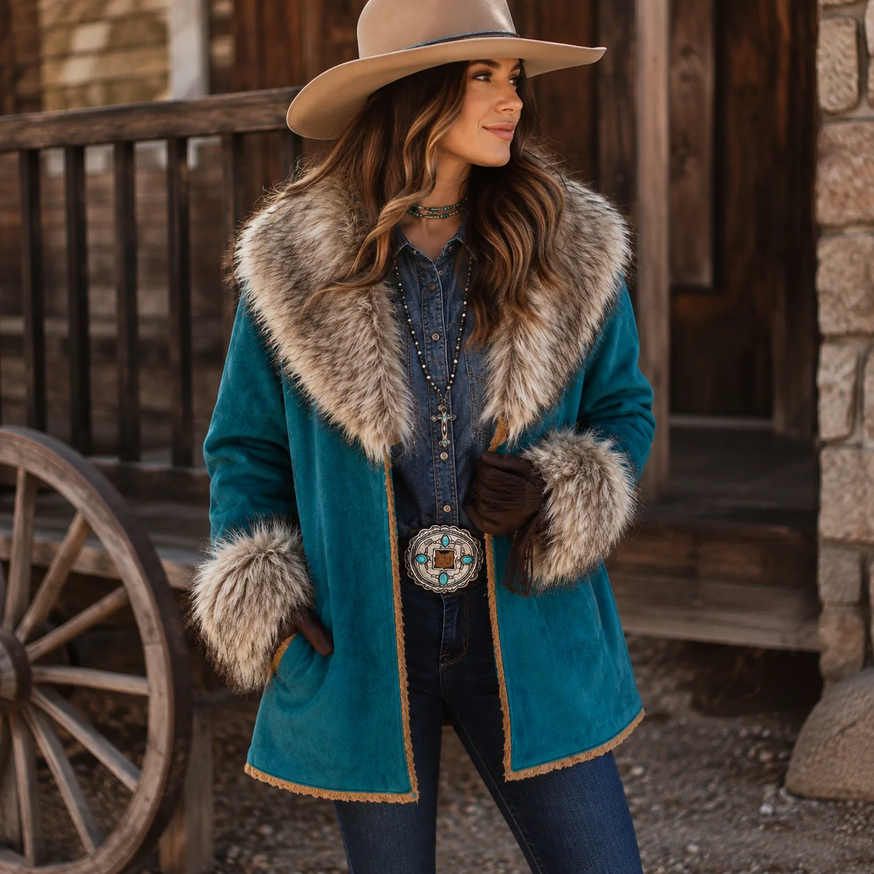 Arna Jacket - Teal