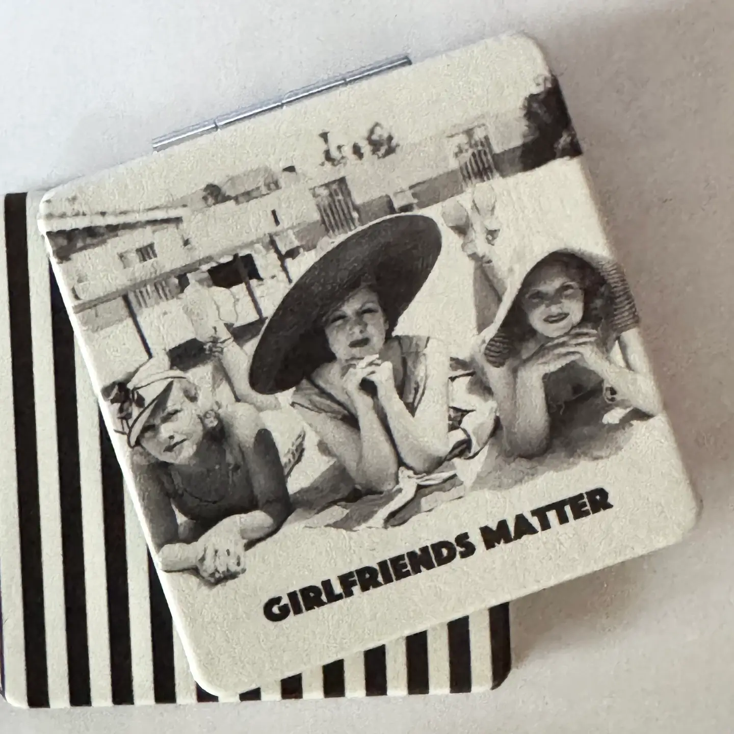 Compact Mirror - Girlfriends Matter