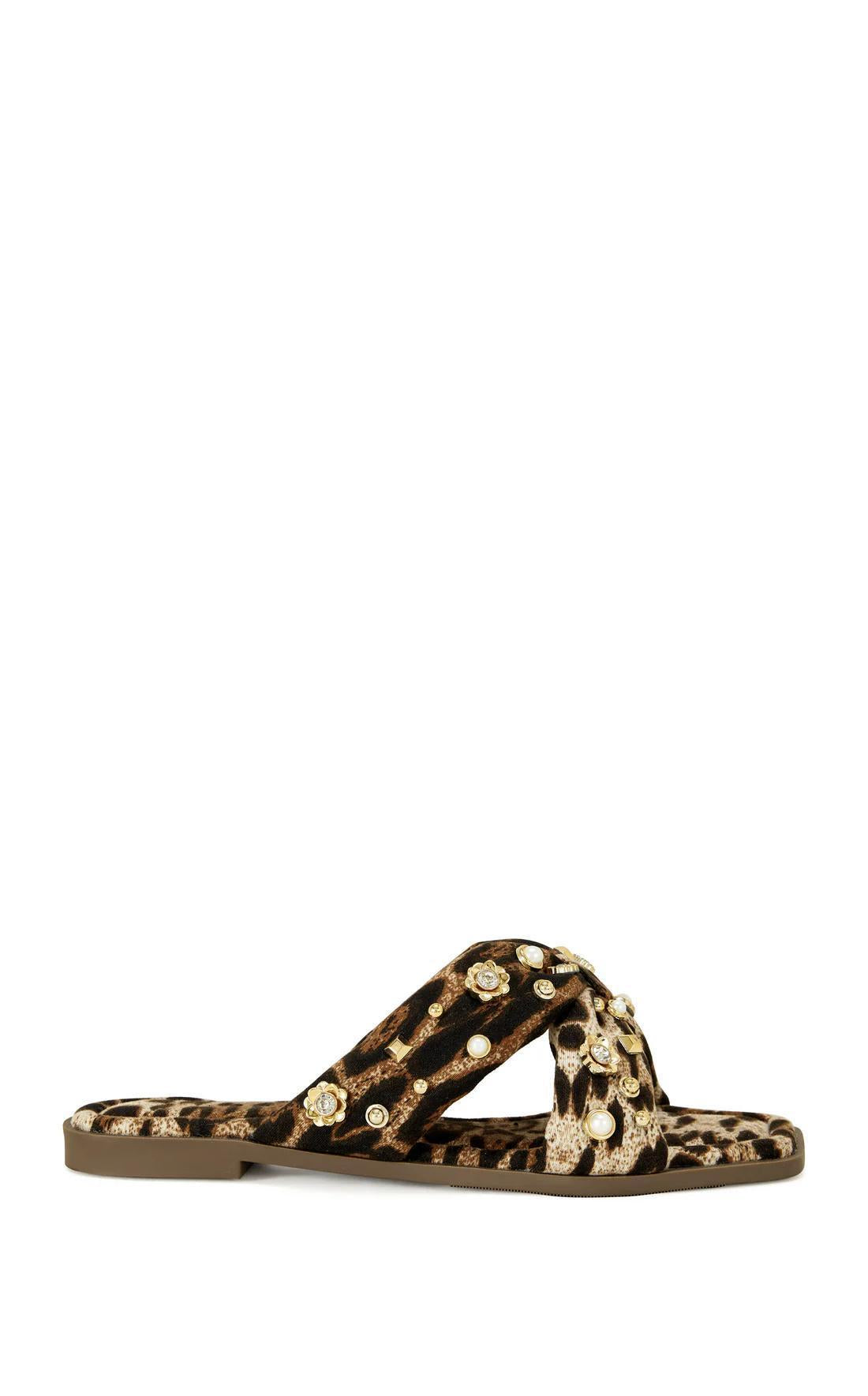 Azalea Wang Ramsey Leopard Slide