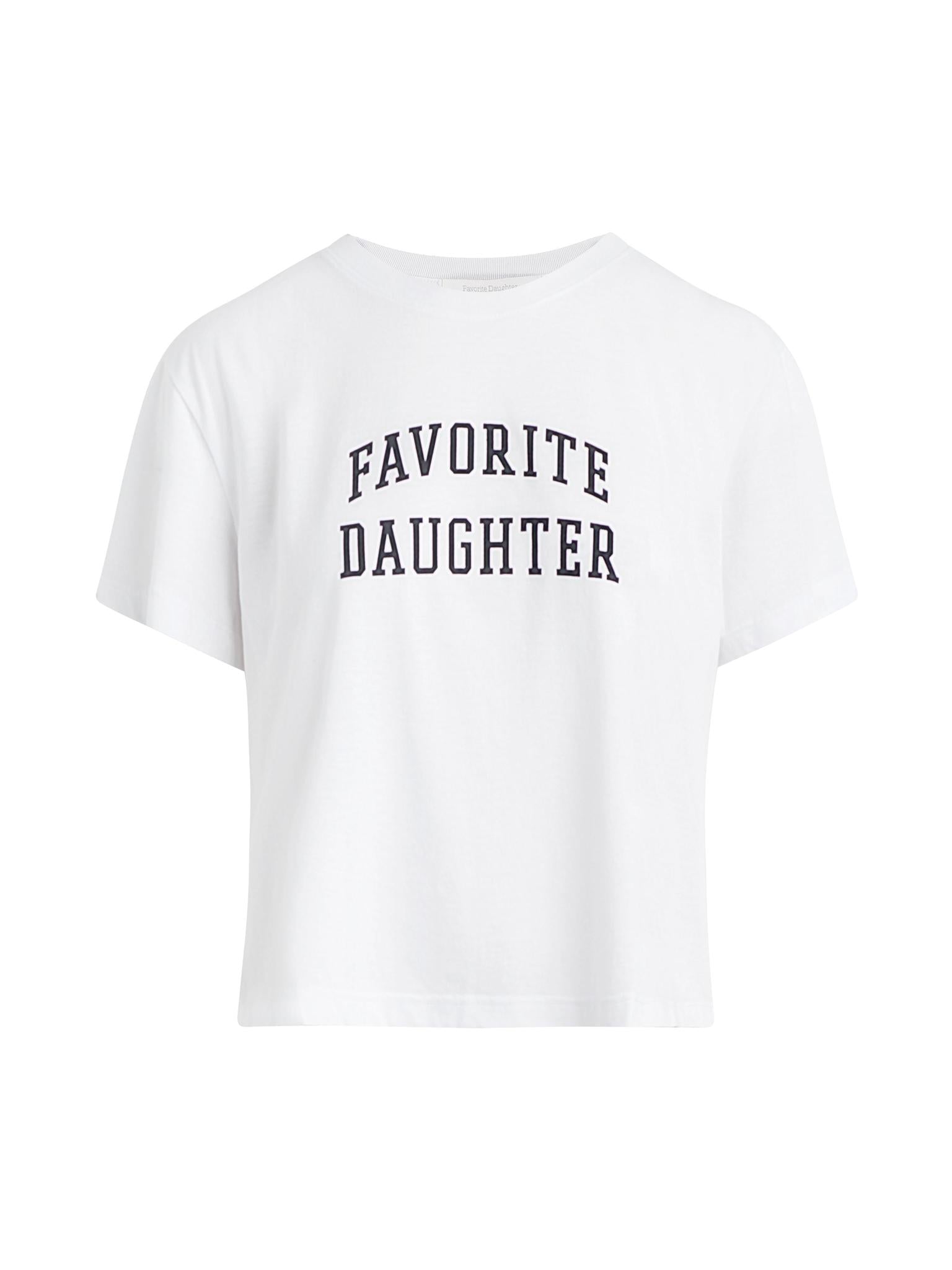 THE CROPPED COLLEGIATE TEE