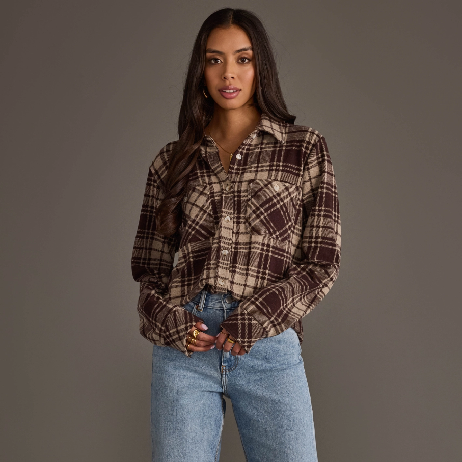 Plaid Button Up