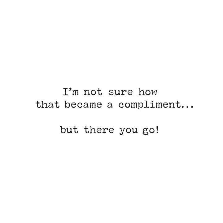 Greeting Card - Compliment
