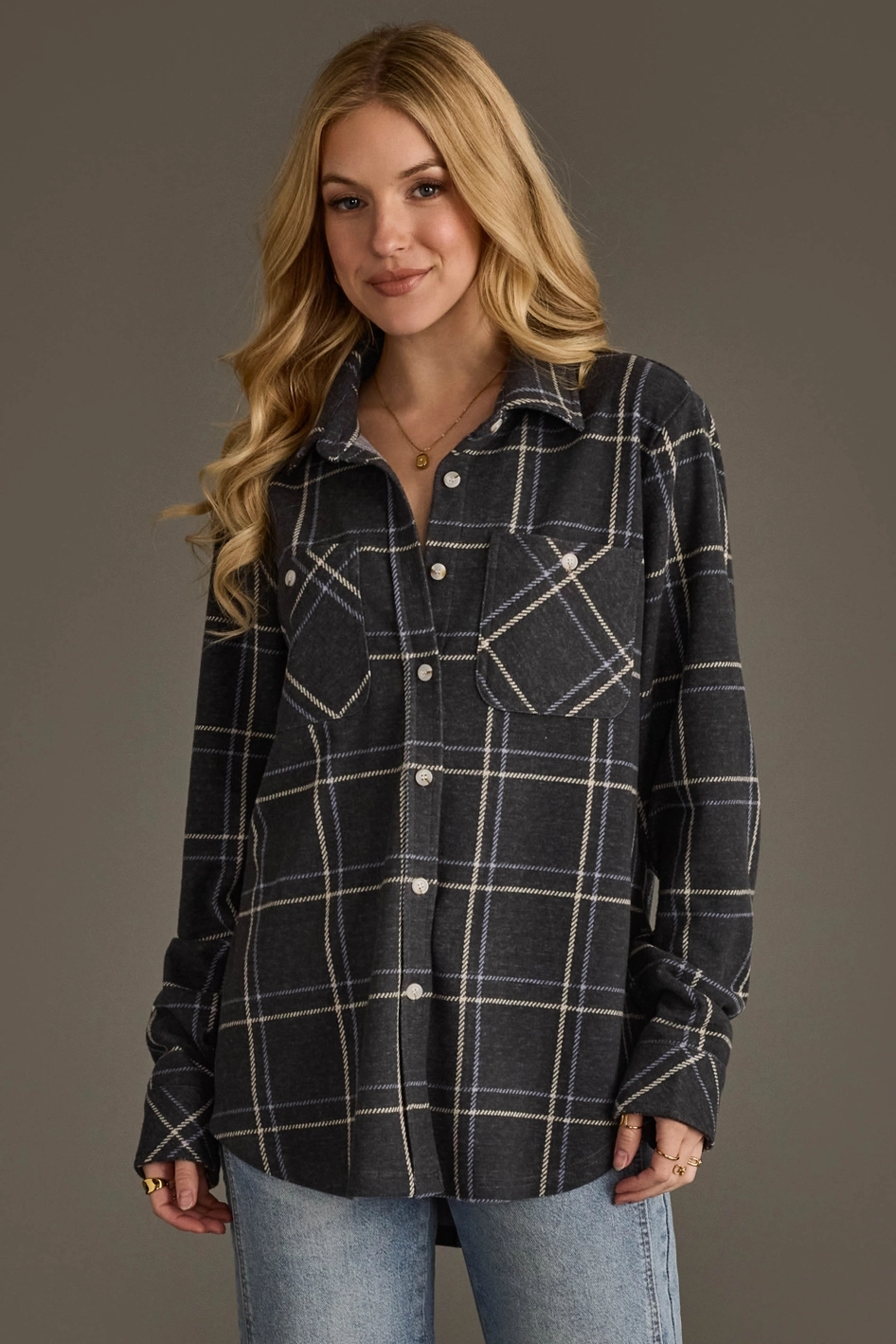Plaid Button Up