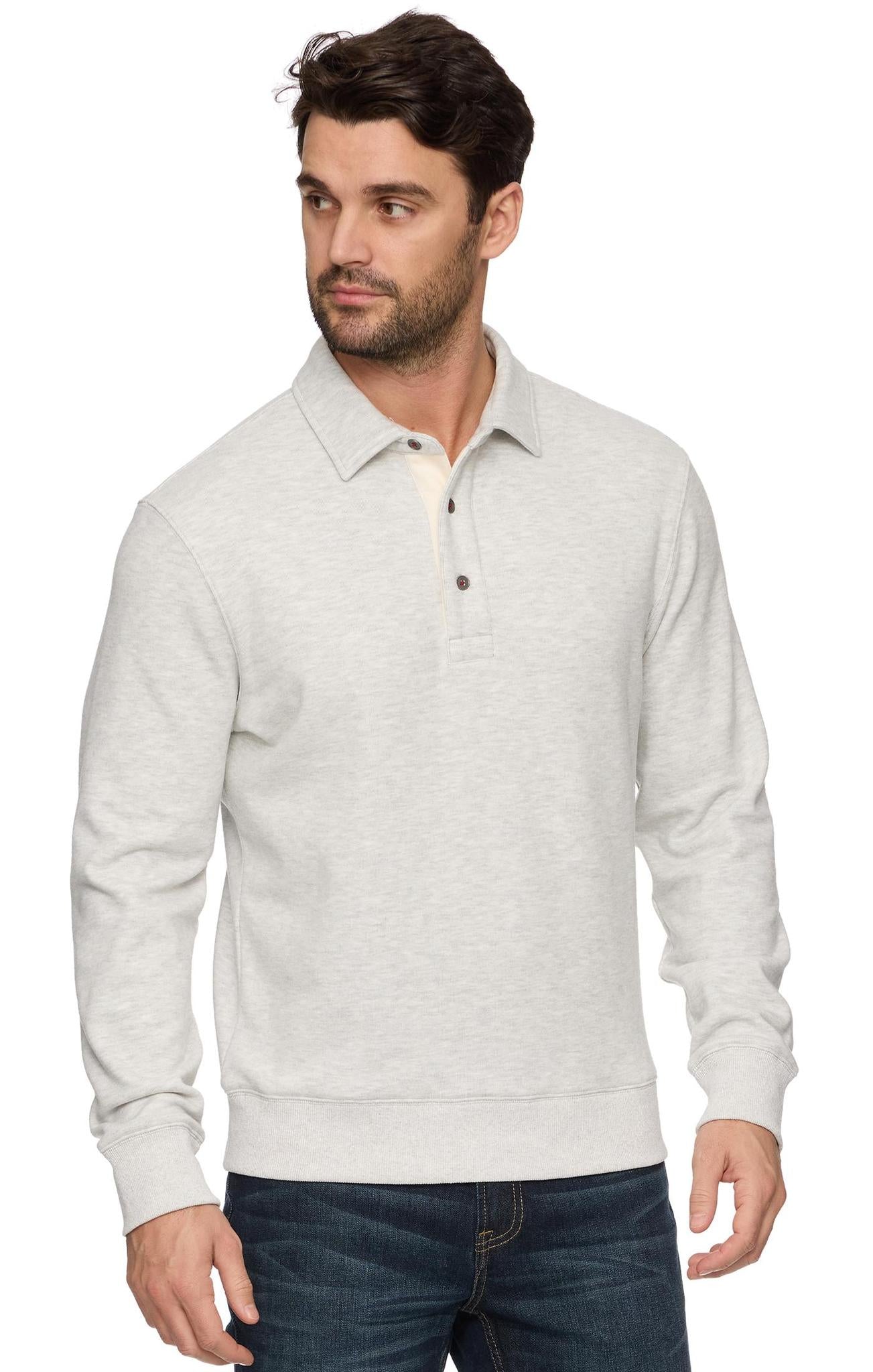 Newton Fleece L/S Polo