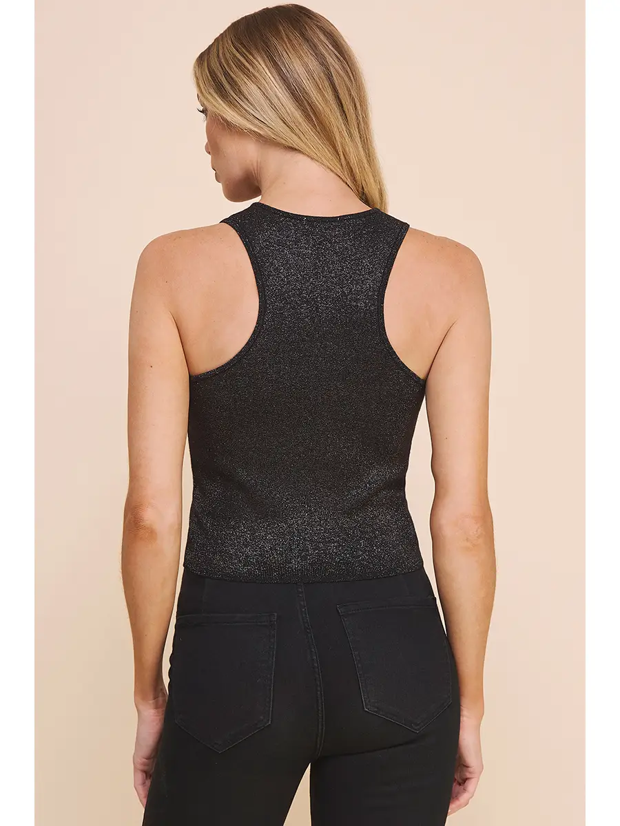 High Neck Racer Back Tank