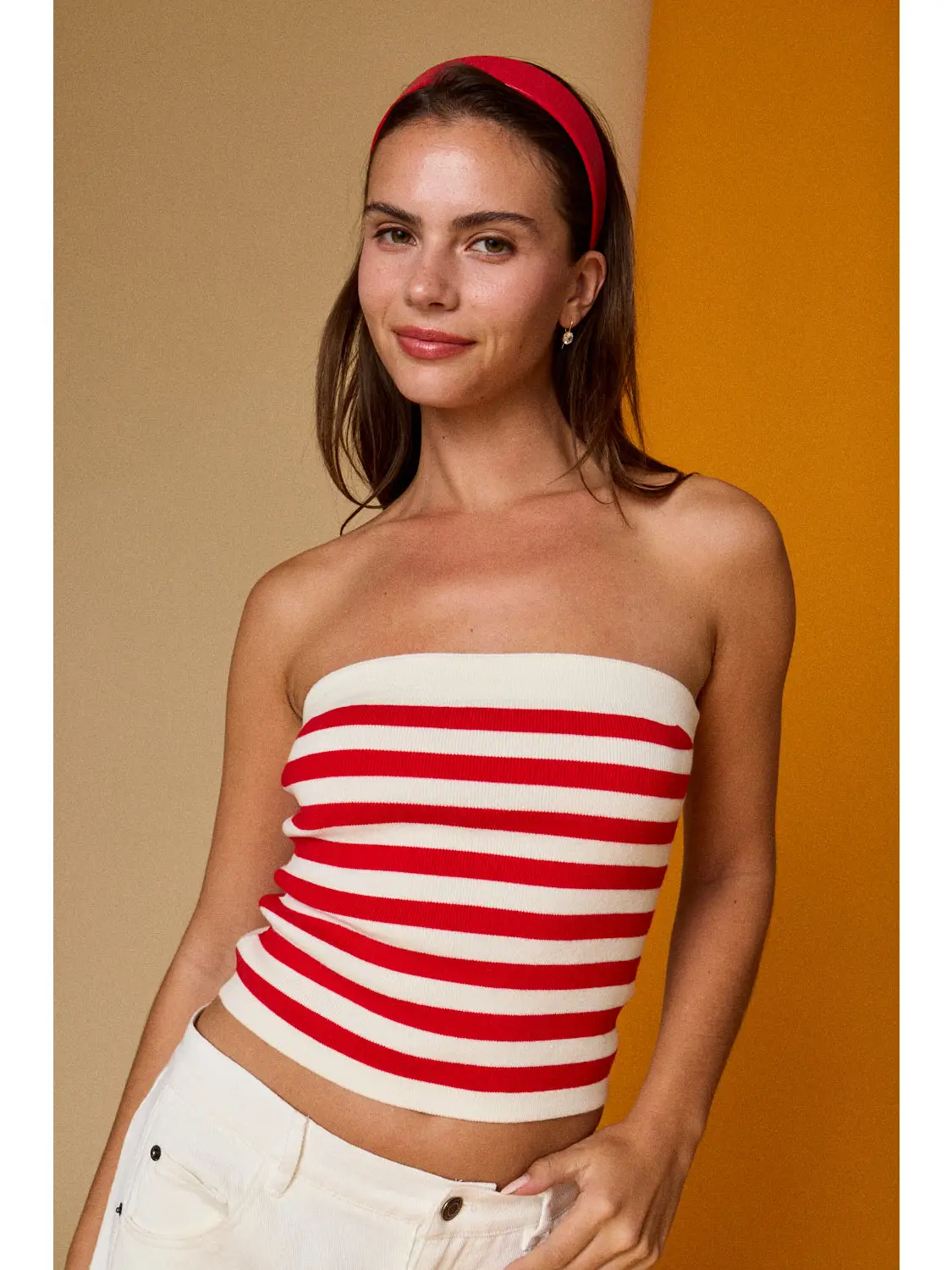 Striped Tube Top