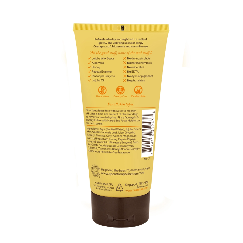 The Naked Bee 5.5 oz. Everyday Facial Cleansing Gel