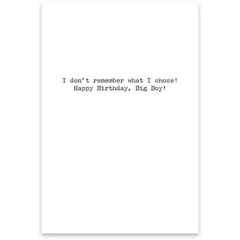Primitives By Kathy Given A Choice Greeting Card 