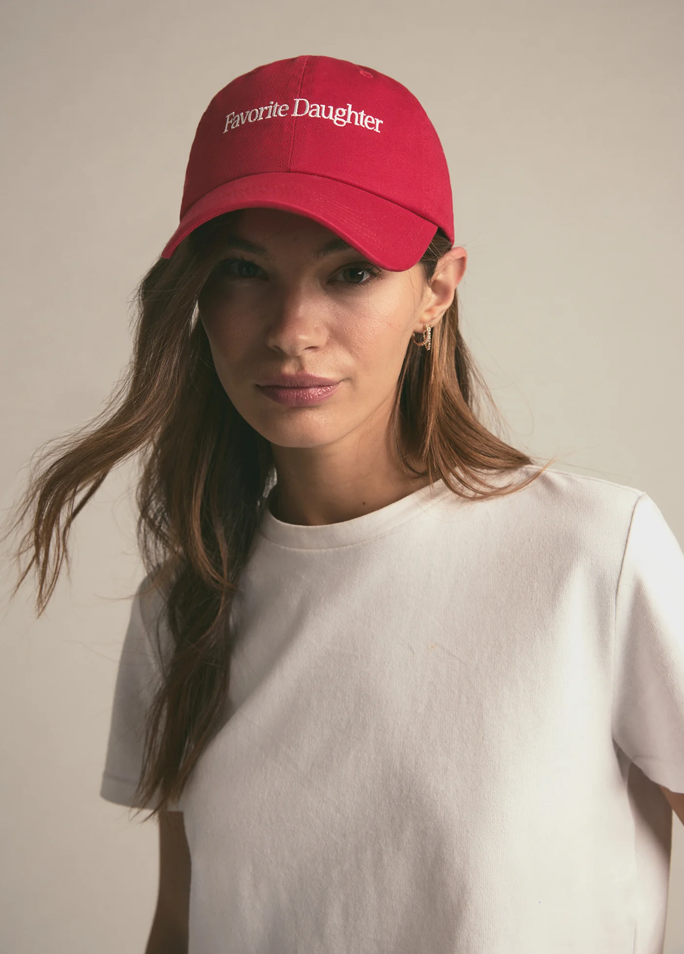 Classic Logo Baseball Hat - Red/White
