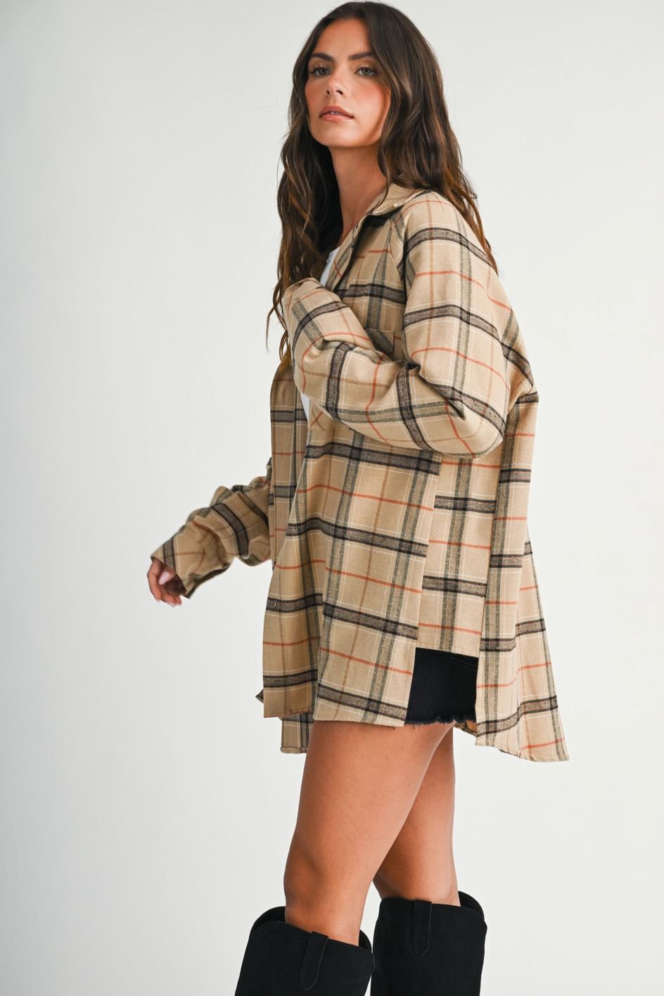 Abri Plaid Flannel Shirt