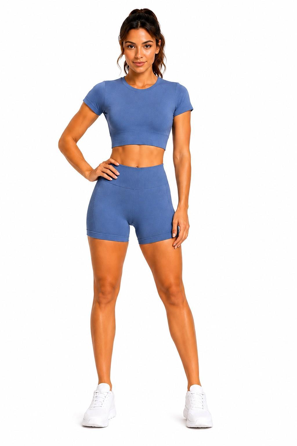 Seamless Crop Tee