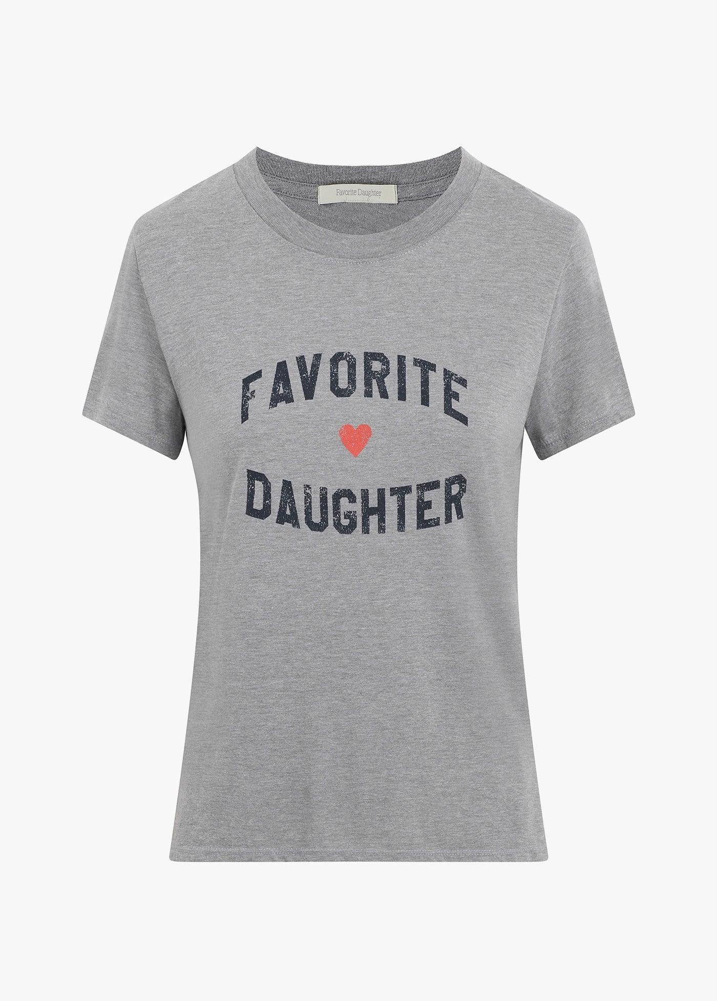 Favorite Daughter Tee - Heather Grey
