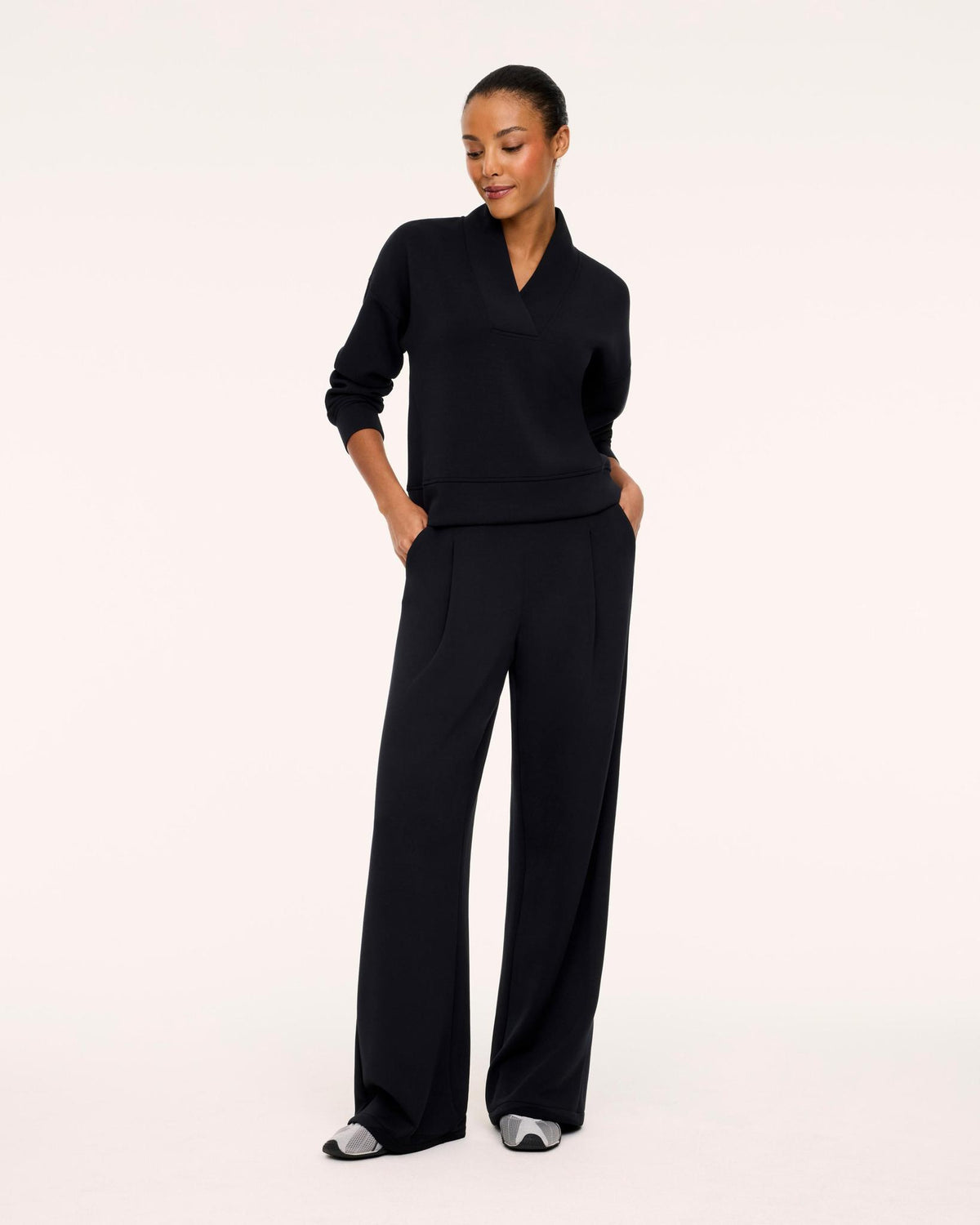 Spanx Airessentials Pleated Wide Leg Pant