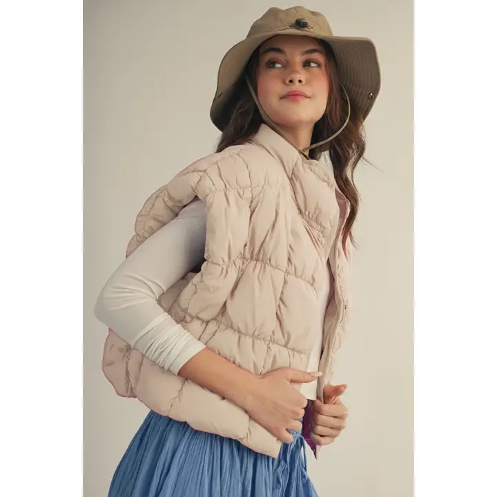 Cloud Wind Cheater Quilted Vest