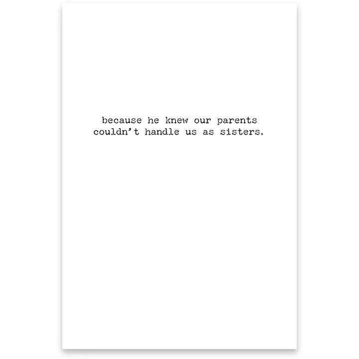 God Made Us Greeting Card
