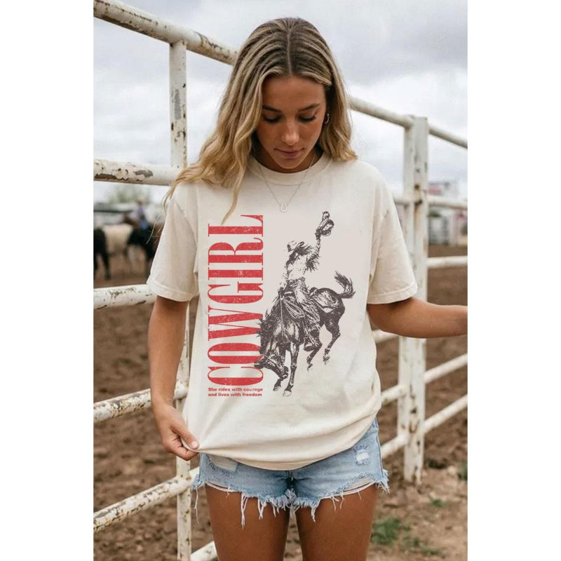 HRTandLUV Cowgirl Mineral Graphic Tee 