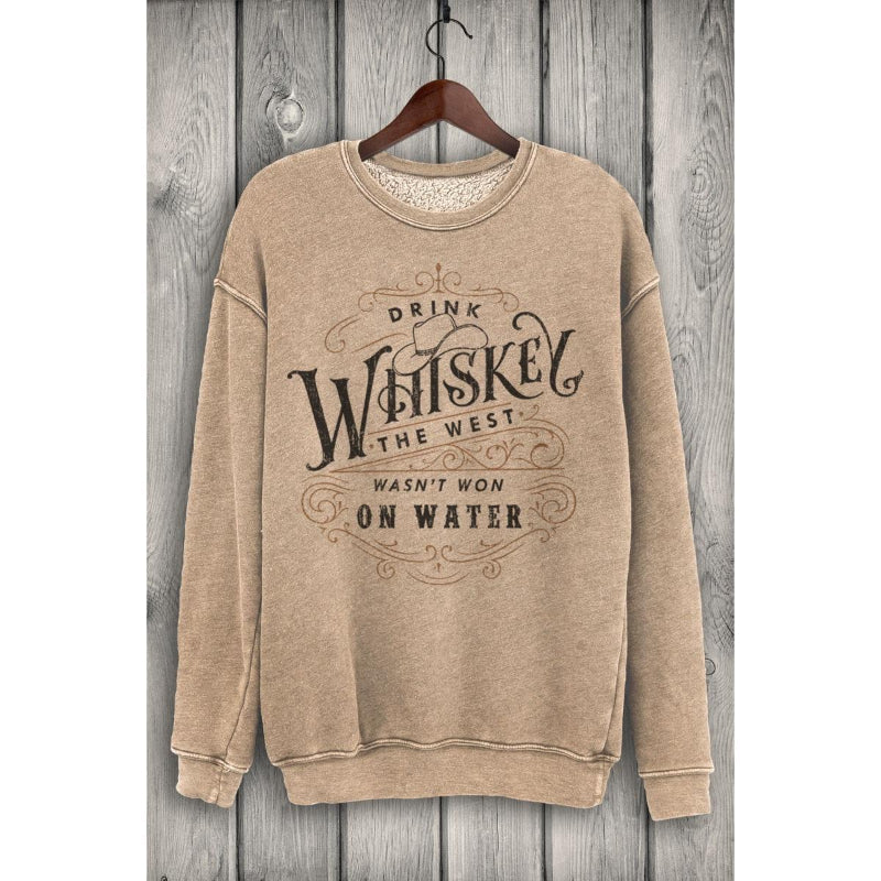 HRTandLUV Drink Whiskey Mineral Sweatshirts 
