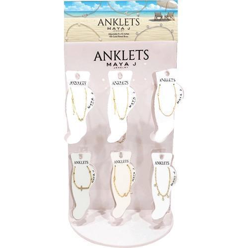 Maya J Assorted Anklets
