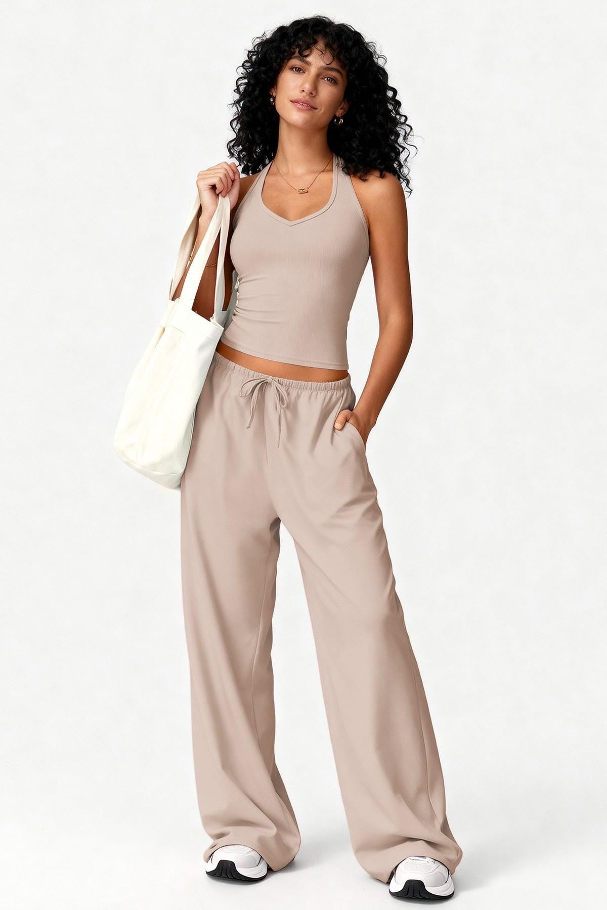 Wide Leg Lounge Pants