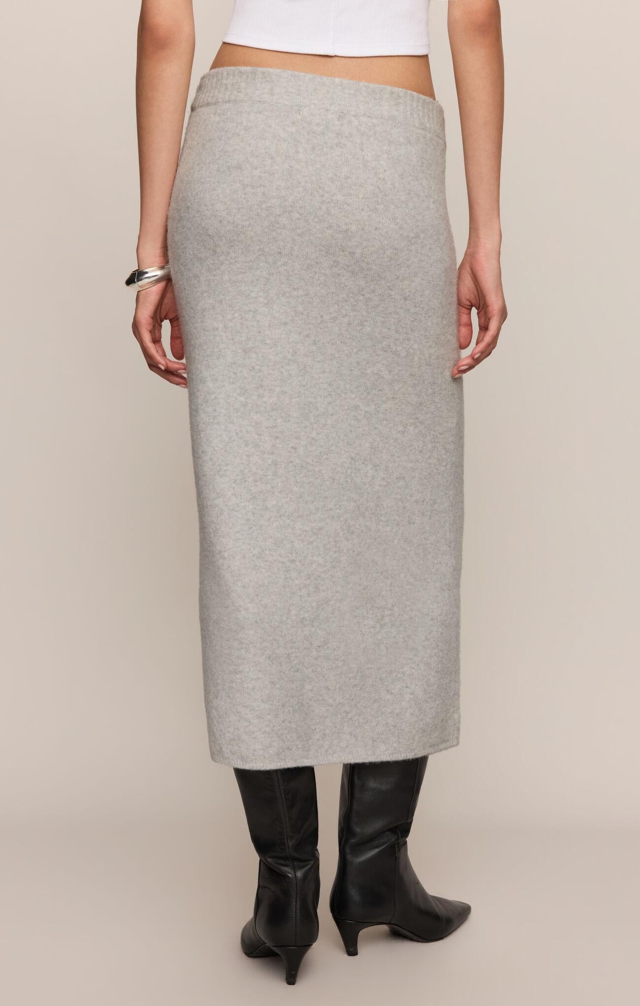 Cozy Moment Skirt - Feather Grey
