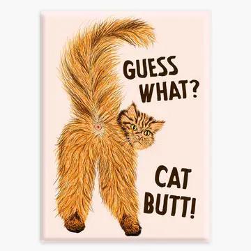 Cat Butt Magnet