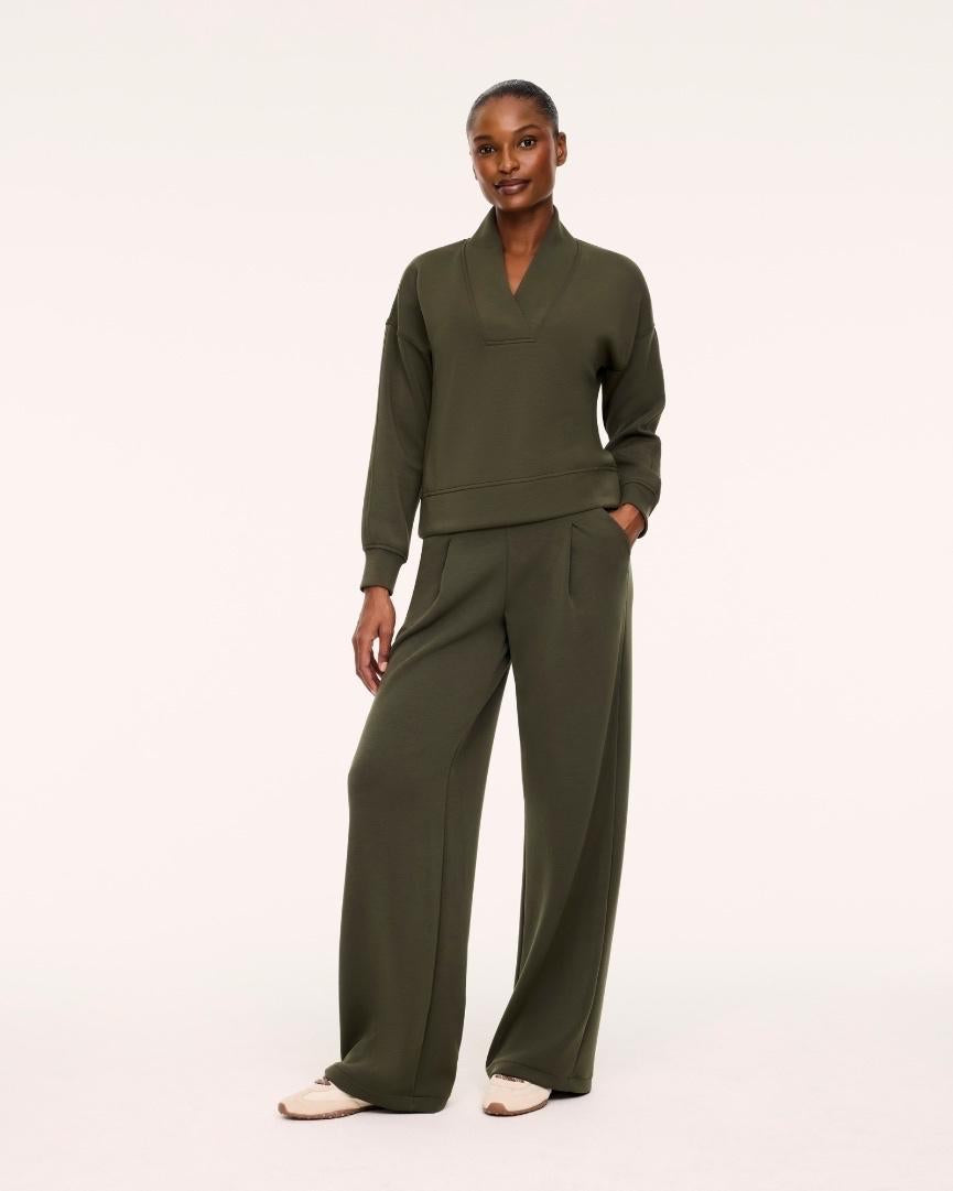 Spanx Airessentials Pleated Wide Leg Pant
