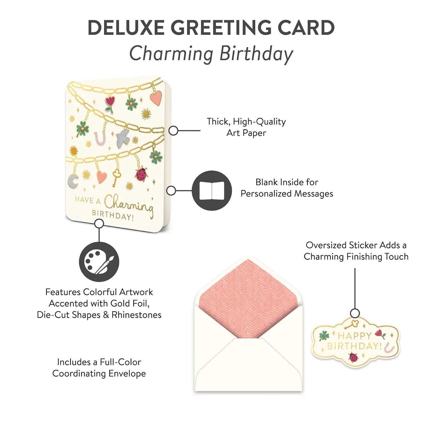 Birthday Greeting Card – Charming Birthday