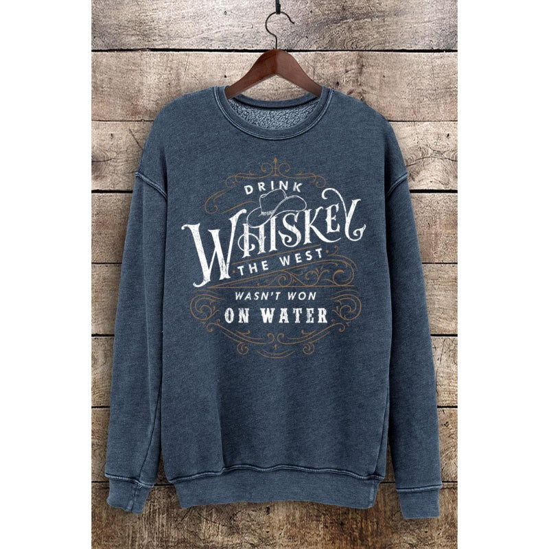 HRTandLUV Drink Whiskey Mineral Sweatshirts 