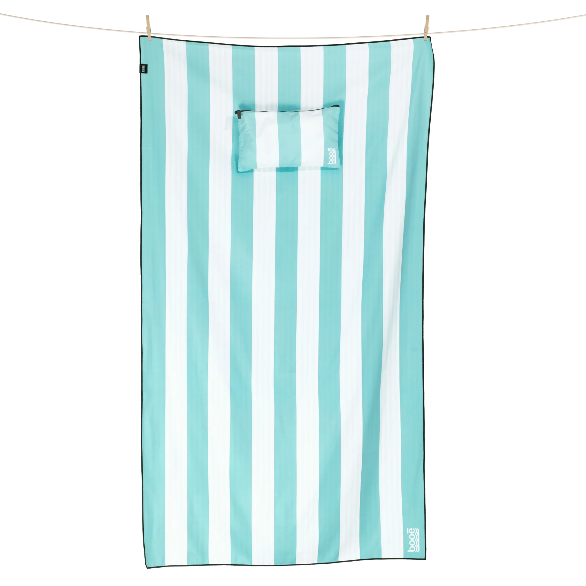 Caribbean Blue/White