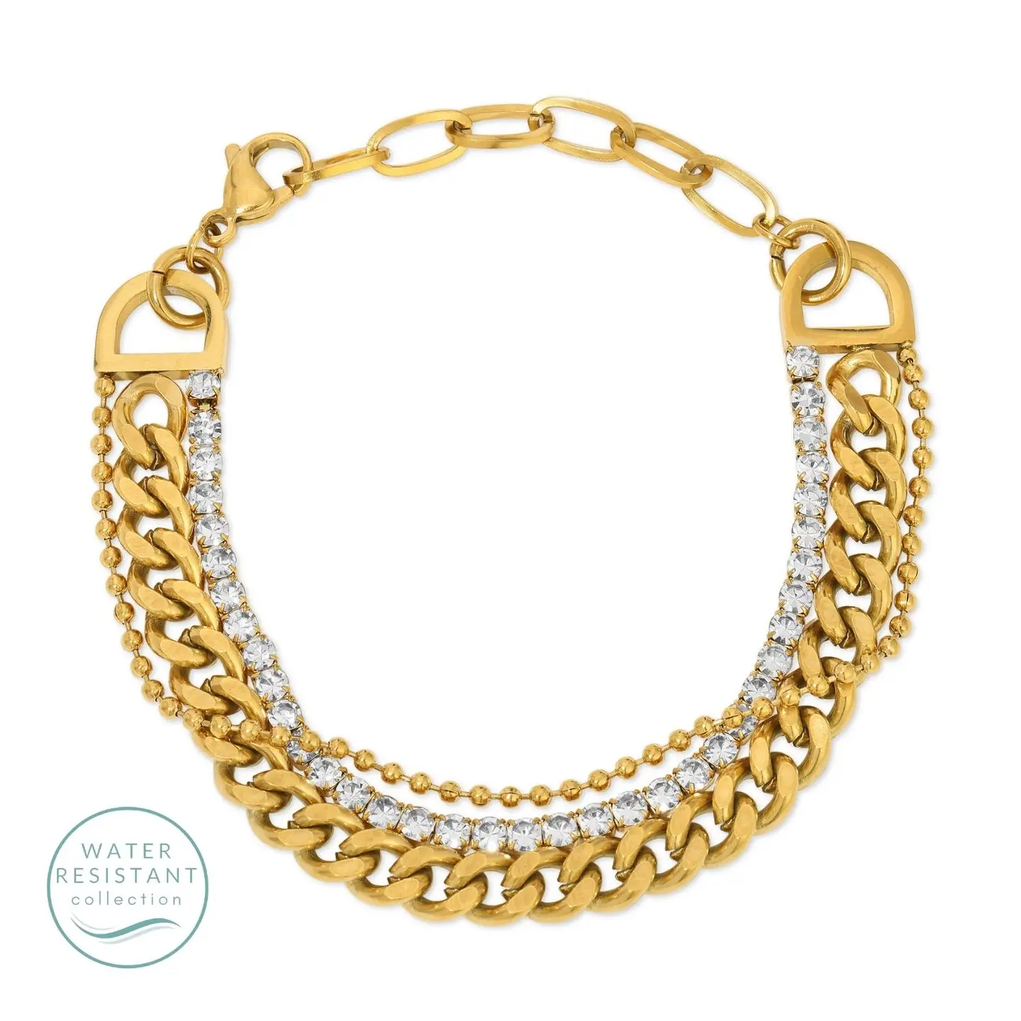 Water-Resistant Statement Bracelet
