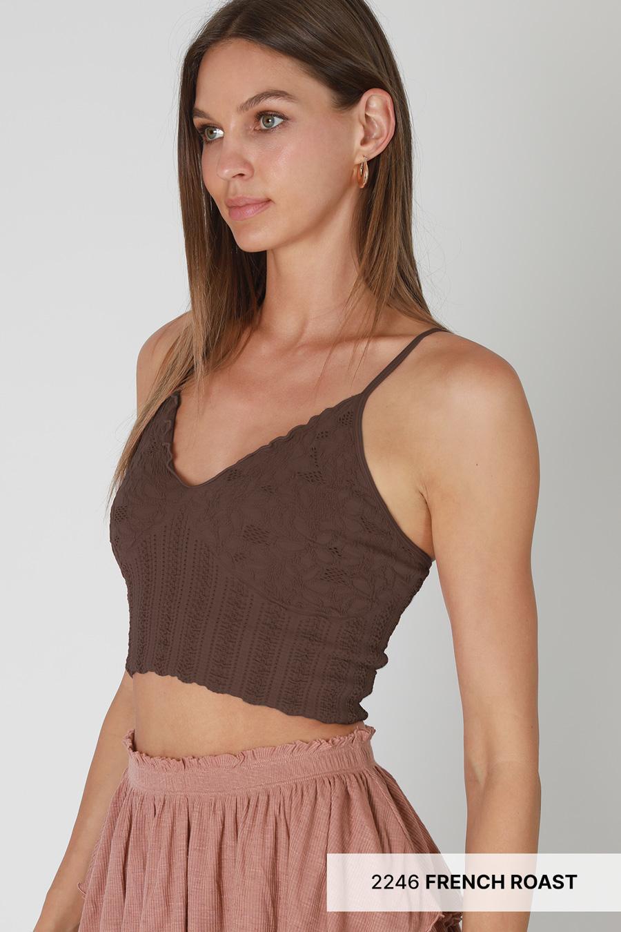 Lace Textured Bralette