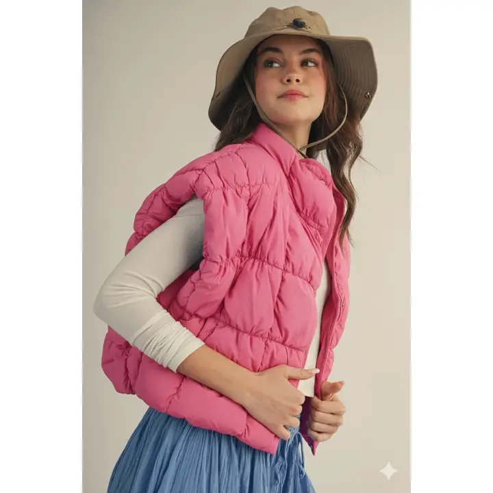 Cloud Wind Cheater Quilted Vest