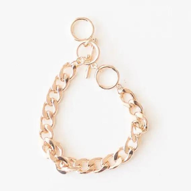Leslie Curtis Jewelry Designs Loretta - Flat Open Weave Bracelet 7", 1" Extender | default