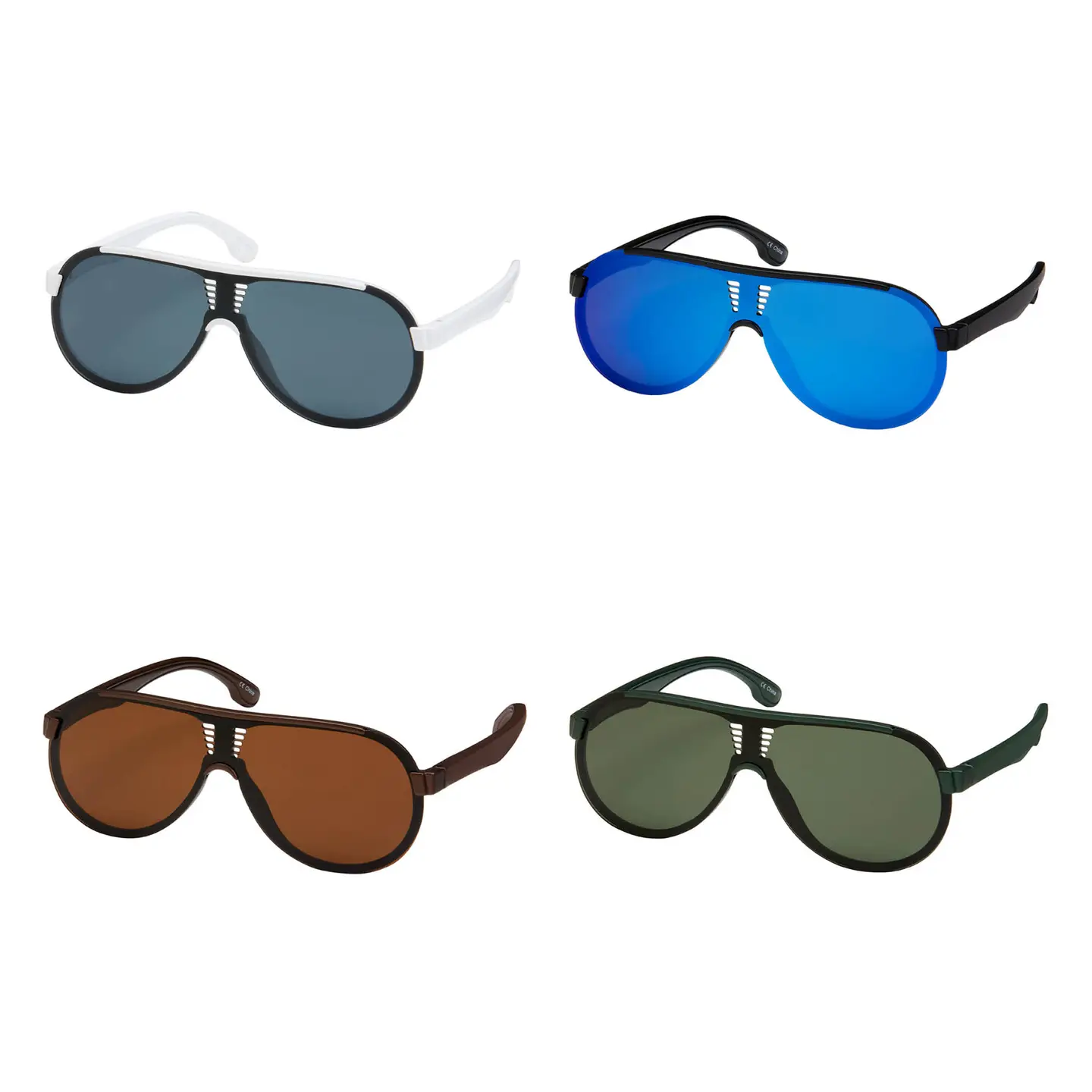 Shield - Aviator Sunglasses