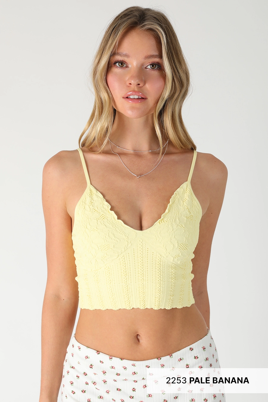 Lace Textured Bralette