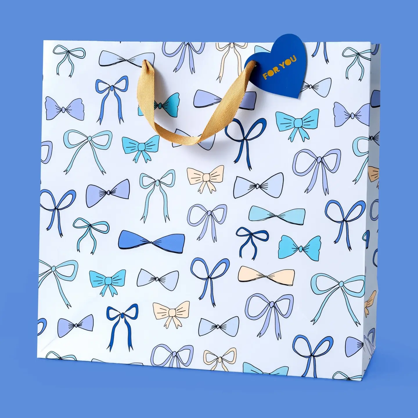 Gift Bags - Blue Bows